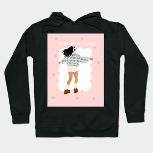 Positive Quote Music Girl Cloud Hoodie